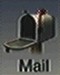 WebTV email icon when no new mail is waiting